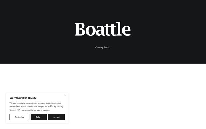 Skärmbild av boattle.com