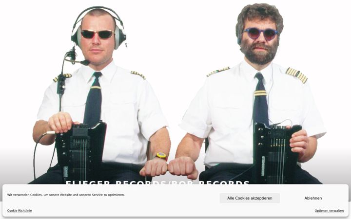 Screenshot of bob-records.de