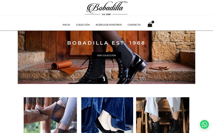 Screenshot of bobadilla1968.com