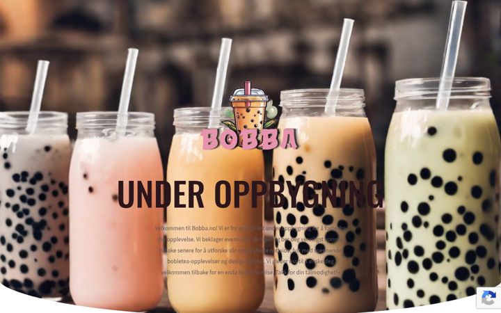 Screenshot of bobba.no