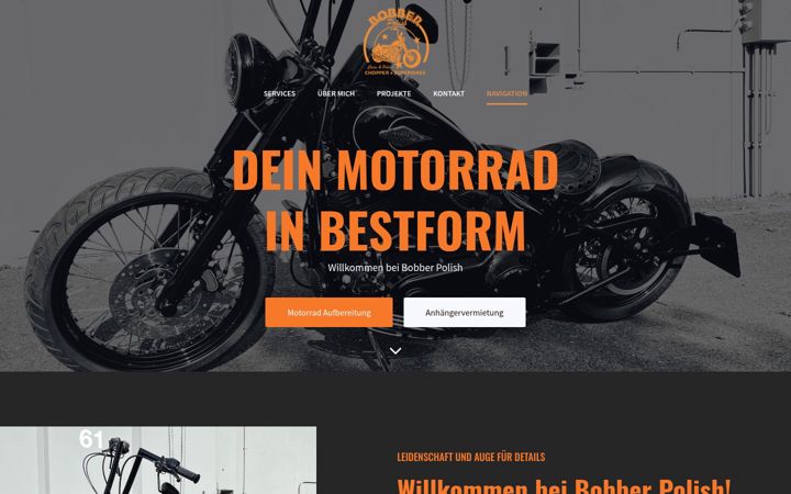 Screenshot of bobber-polish.de