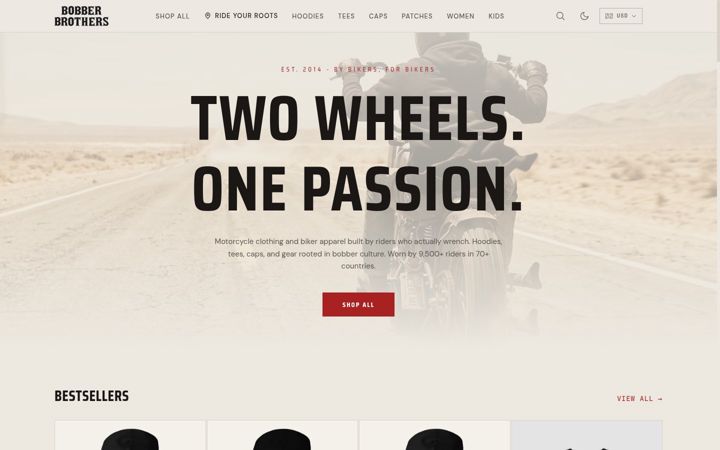Screenshot of bobberbrothers.com