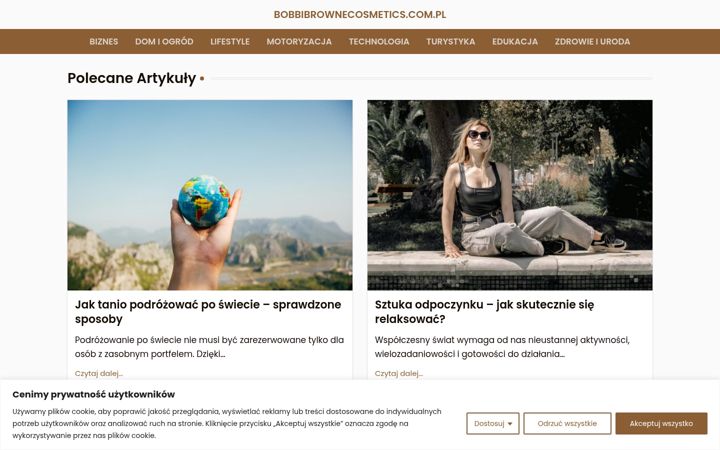 Posnetek zaslona bobbibrowncosmetics.com.pl