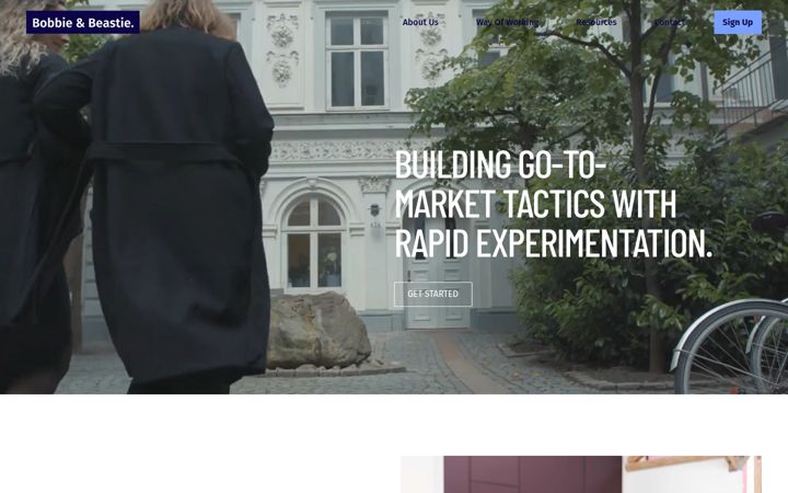 Screenshot of bobbiebeastie.com