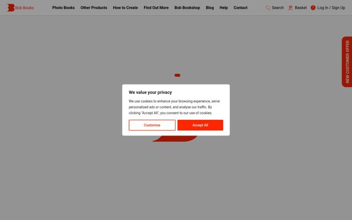 Screenshot of bobbooks.co.uk