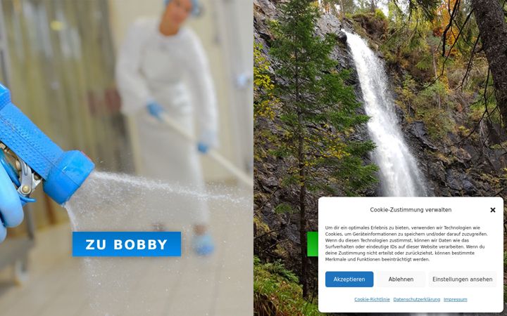 Screenshot of bobbyanlage.de