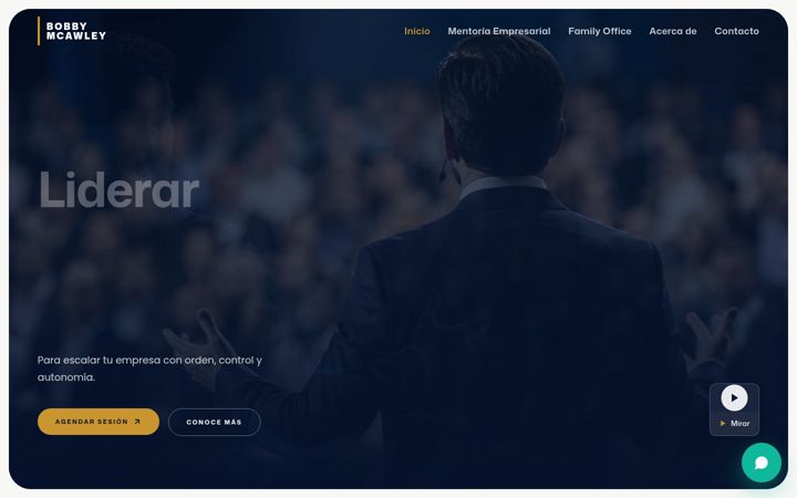 Screenshot of bobbymcawley.cl