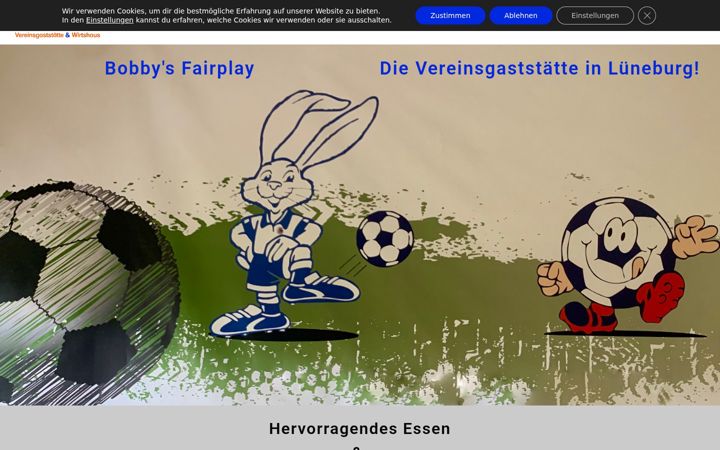 Screenshot of bobbys-fairplay.de