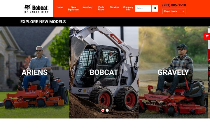 Ekrānuzņēmums no bobcatofunioncity.com