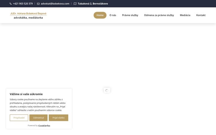 Screenshot of bobekova.com