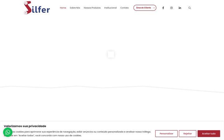 Skärmbild av bobinasilfer.com.br