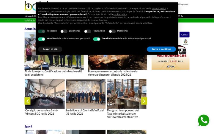 Screenshot of bobine.tv