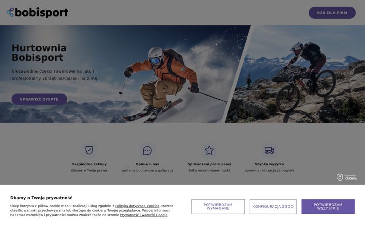Screenshot of bobisport.pl
