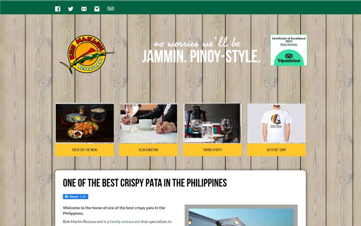 Screenshot of bobmarlin.ph