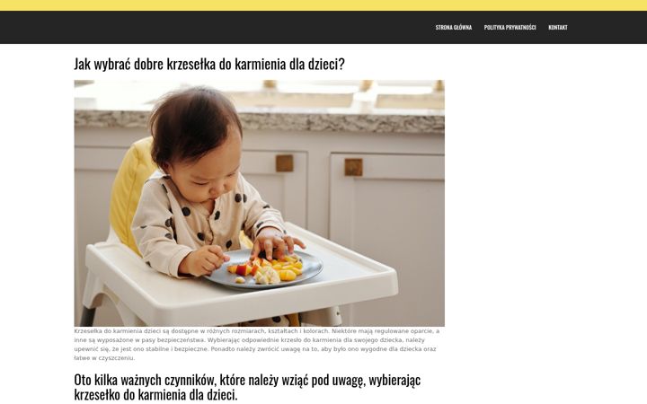 Screenshot of bobo-kids.pl
