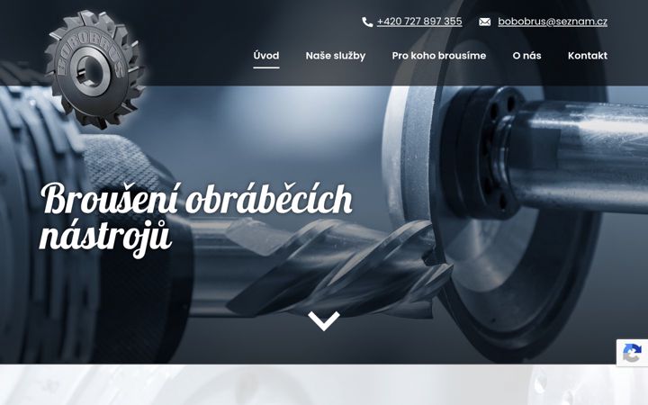 Screenshot of bobobrus.cz