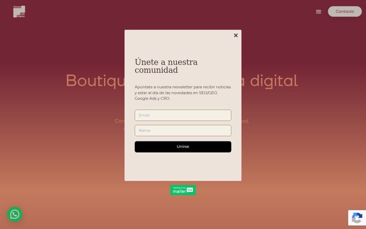 Screenshot of bobocomunicacion.com