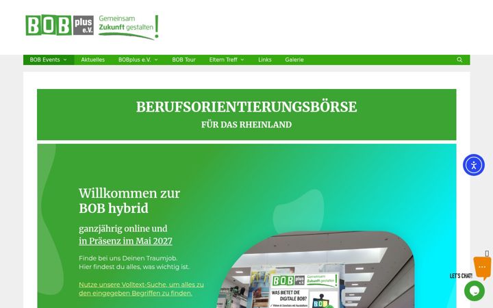Screenshot of bobplus.de