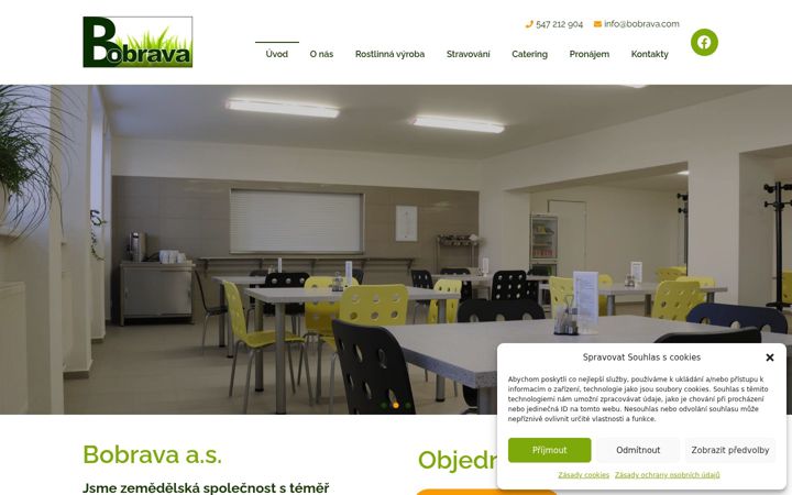Screenshot of bobrava.com