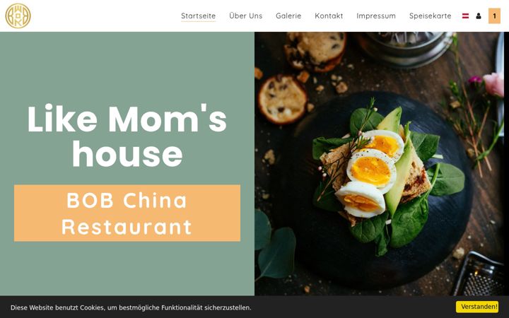 Screenshot of bobrestaurant.com