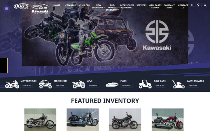Skærmbillede af bobsbike-shop.com