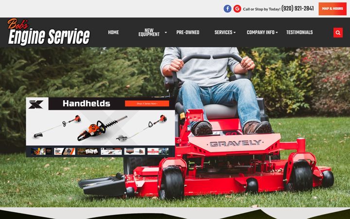 Skærmbillede af bobsengineservice.com