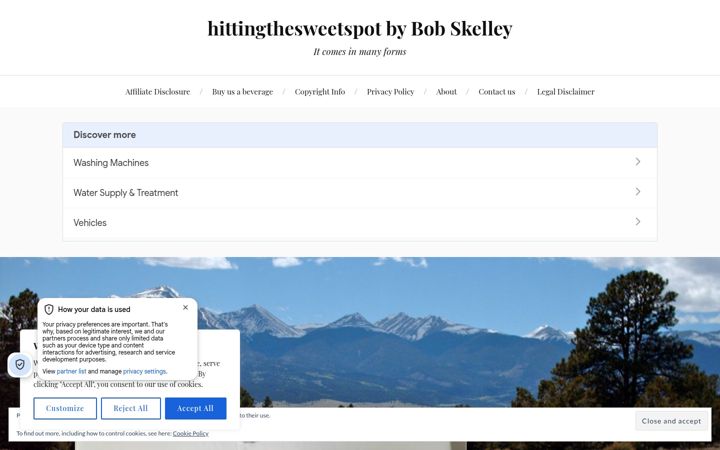 Screenshot of bobskelley.com
