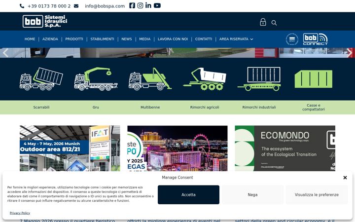 Screenshot ta' bobspa.com