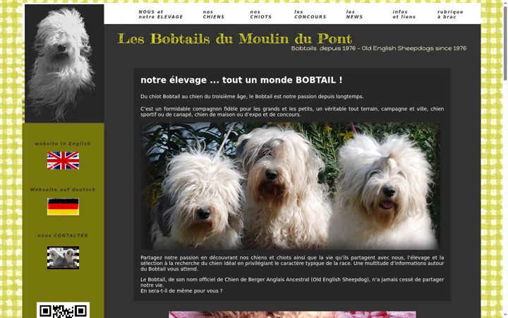 Screenshot of bobtail-mdp.fr