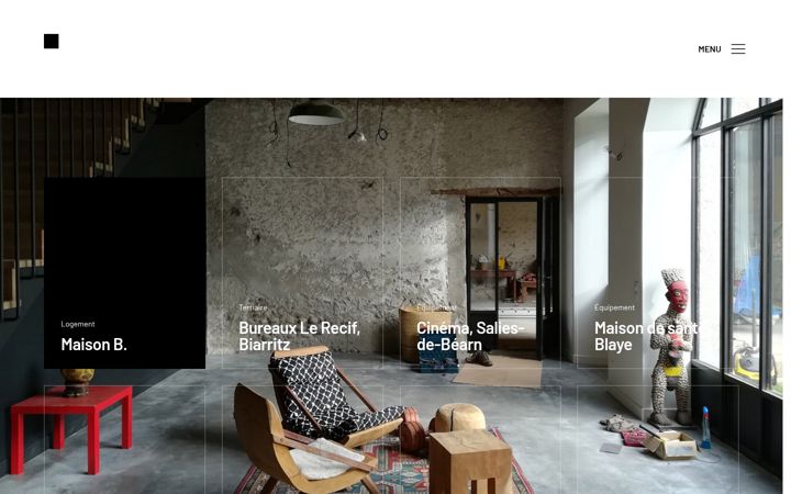 Screenshot of boca-architecture.fr
