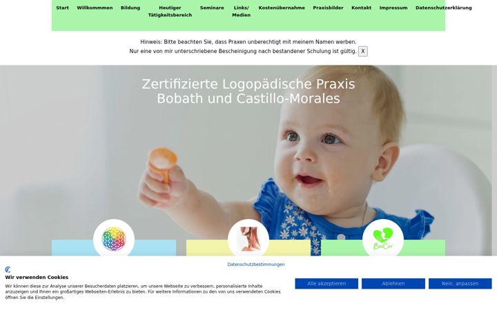 Screenshot of boca-logopaedie.de