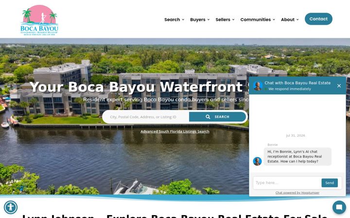 Ekrano kopija bocabayourealestate.com