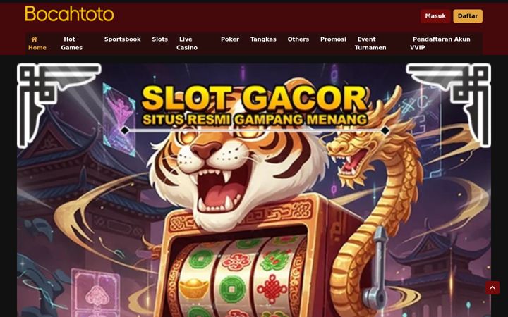 Screenshot of bocahtoto.net