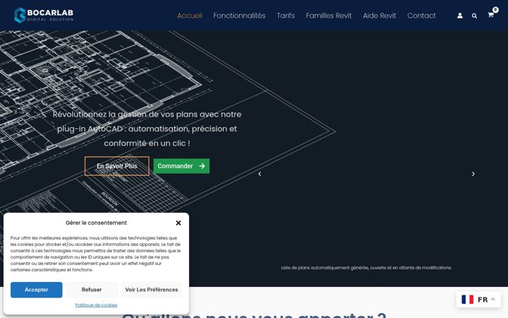 Screenshot of bocarlab.com