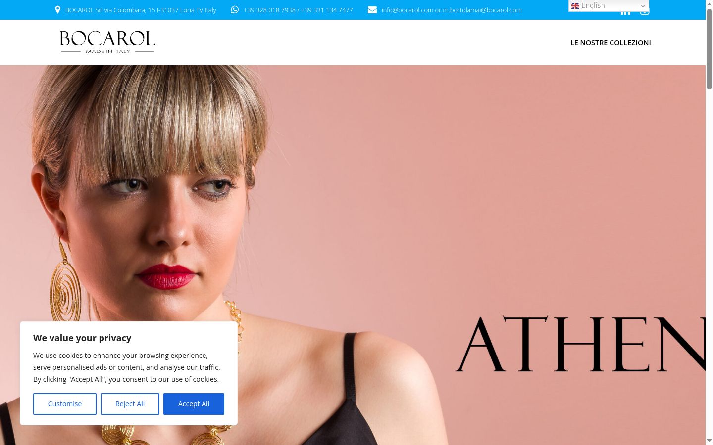 Sutikimo reklamjuostės, rodytos prieš bet kokią sąveiką, ekrano kopija