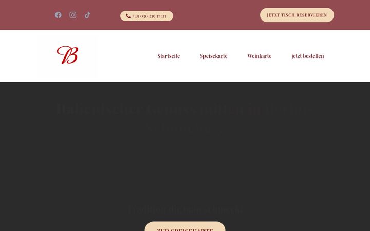 Screenshot di boccacelli.de