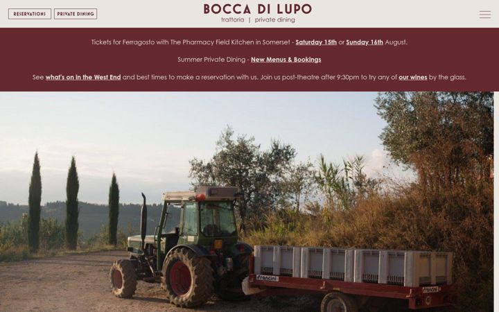 Screenshot di boccadilupo.com
