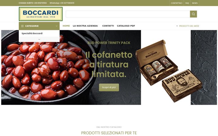 Screenshot of boccardi.net