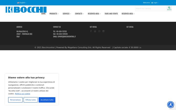 Screenshot of bocchicontrol.it