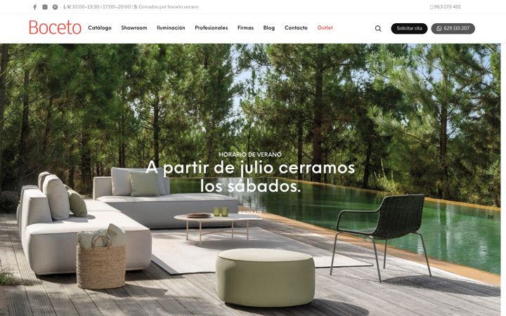 Screenshot of bocetointeriorismo.com
