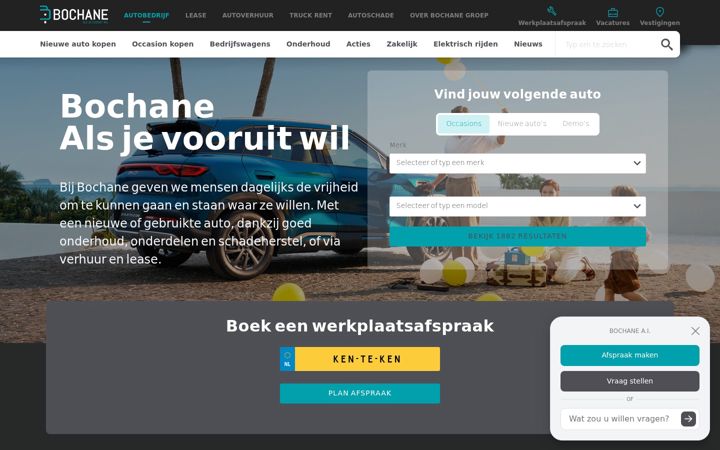Screenshot του bochane.nl