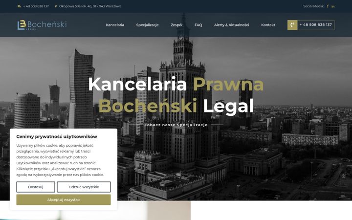 Screenshot του bochenski-legal.pl