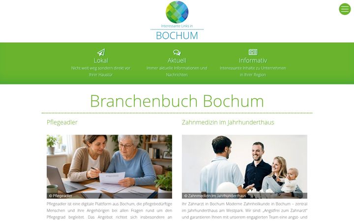 Screenshot of bochum-links.de
