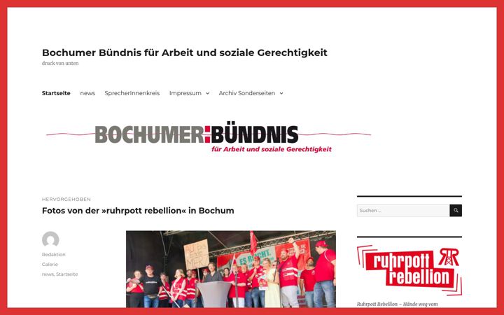 Screenshot of bochumer-buendnis.de