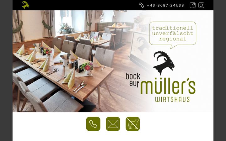 Screenshot of bockaufmuellers.at