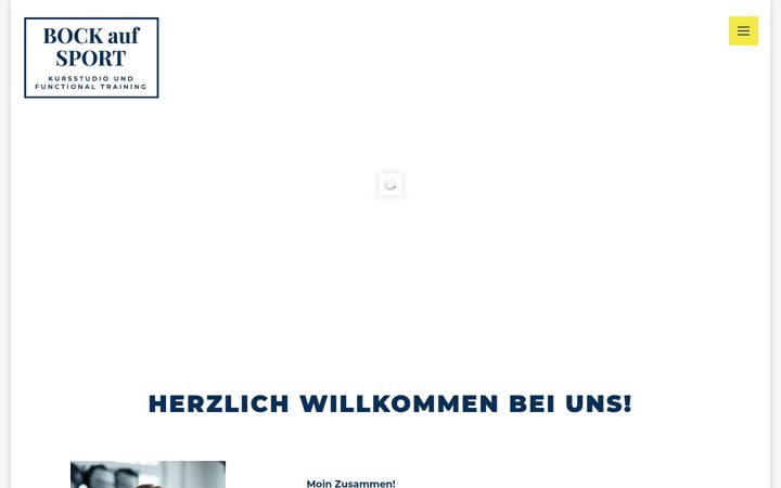 Ekraanipilt saidist bockaufsport.de
