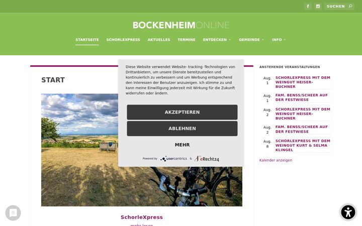 Screenshot of bockenheim-online.de
