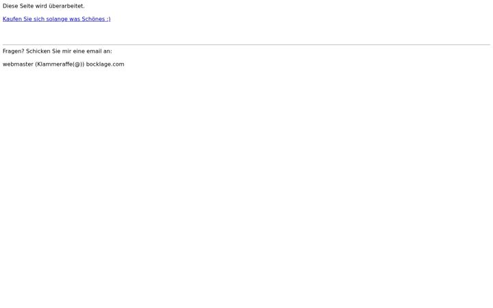 Screenshot of bocklage.com
