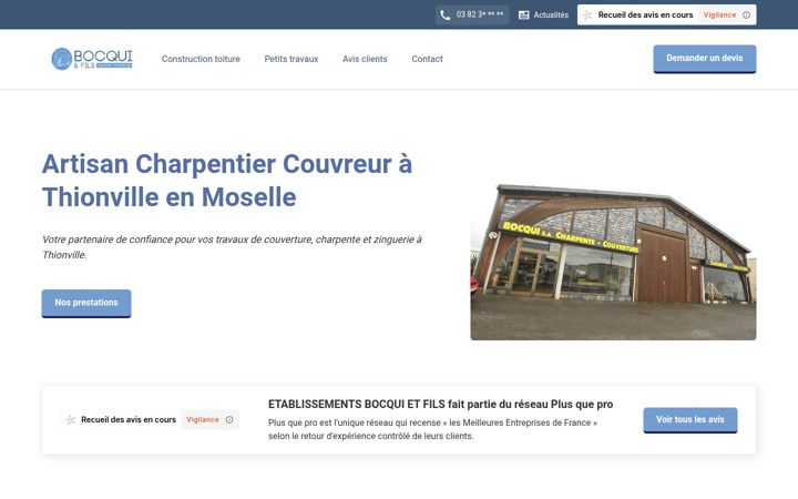 Screenshot of bocqui-et-fils.fr