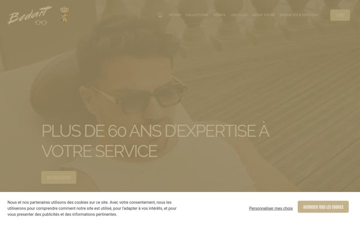 Screenshot of bodartopticiens.be